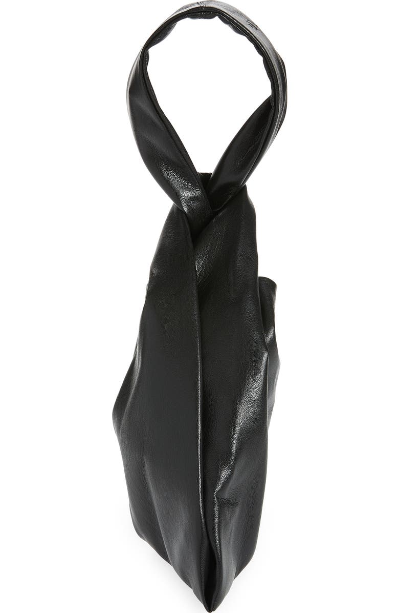 Nanushka Jen Vegan Leather Top Handle Bag, Alternate, color,