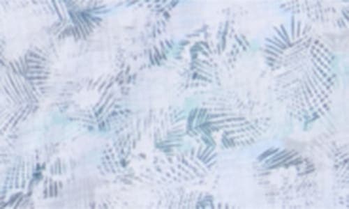 Greg Norman Cassava Leaf Print Performance Knit Polo