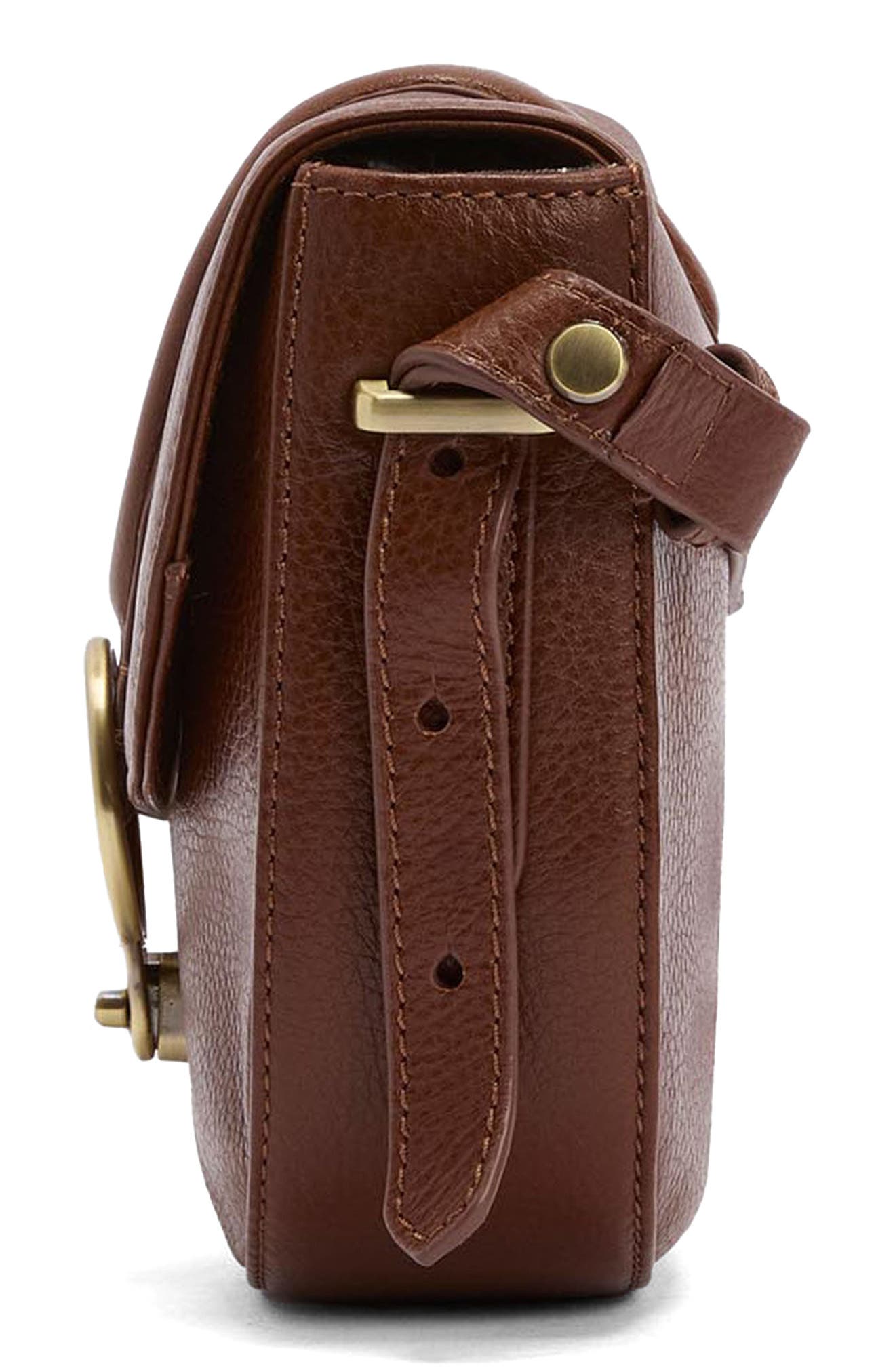 Barbour Elm Leather Crossbody Bag, Alternate, color, 