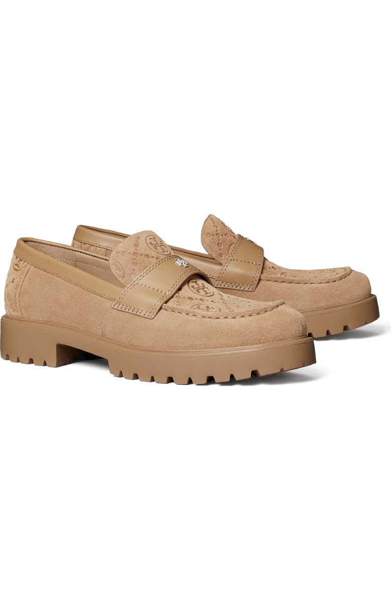 Tory Burch T Monogram Lug Sole Loafer, Main, color,