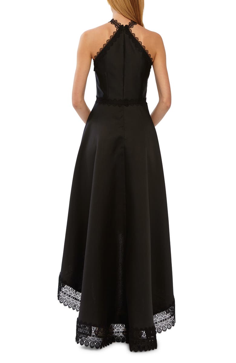 ML Monique Lhuillier High/Low Mikado Gown, Alternate, color, 