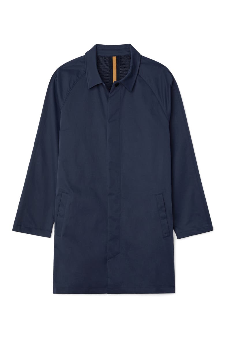 Aux Mac Coat, Alternate, color, TRUE NAVY