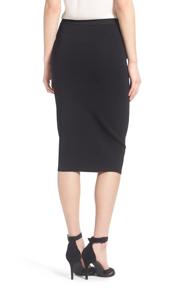 Trouvé Sweater Knit Pencil Skirt, Alternate, color, 