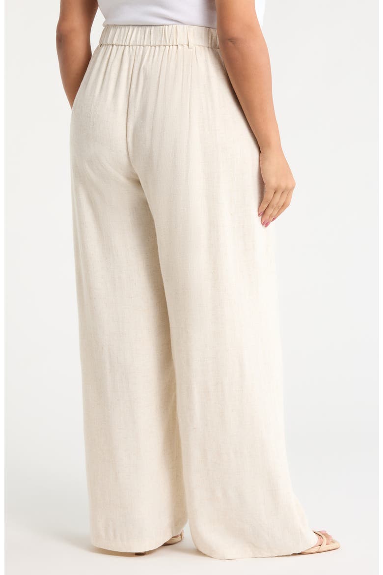 Presley Chelsea Wide Leg Pants, Alternate, color, NATURAL