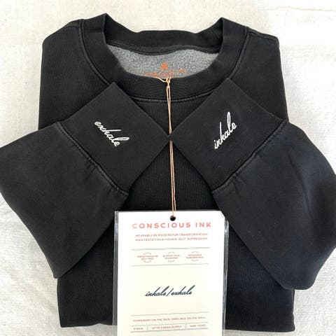 Inhale/Exhale Sweatshirt + Manifestation Kit