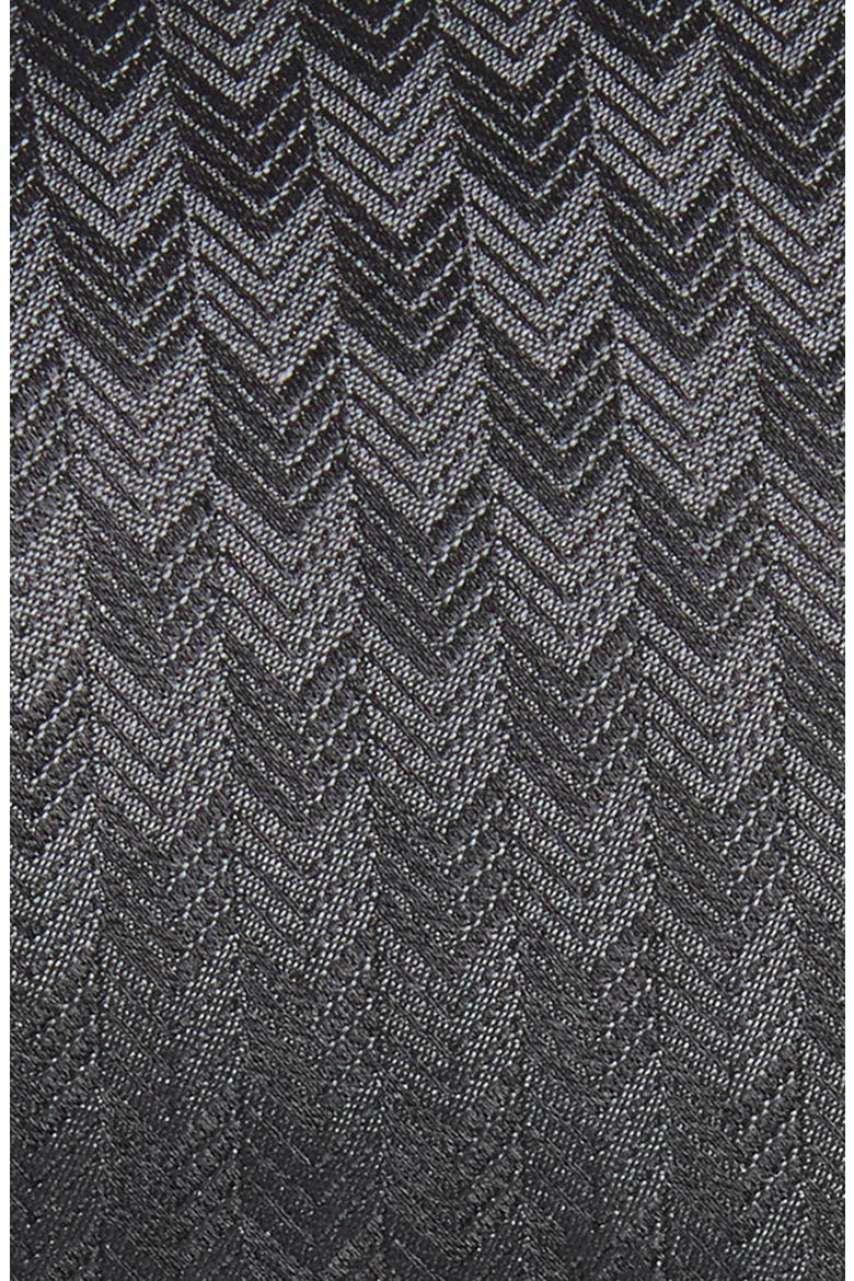 Geometric Silk Tie, Alternate, color, BLACK