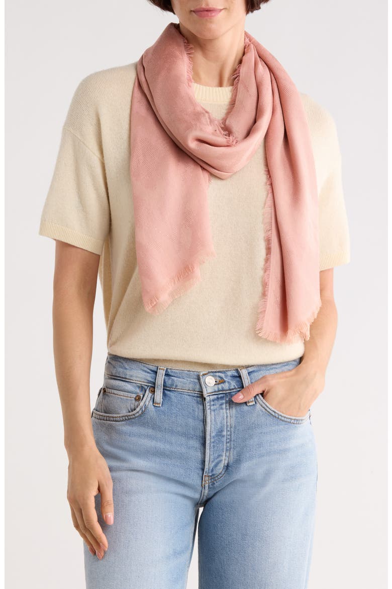 LC3D Solid Scarf, Main, color, PINK