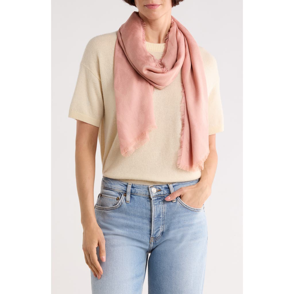 Longchamp LC3D Solid Scarf in Pink at Nordstrom Rack