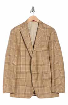 Samuelsohn Plaid Silk & Cashmere Sport Coat