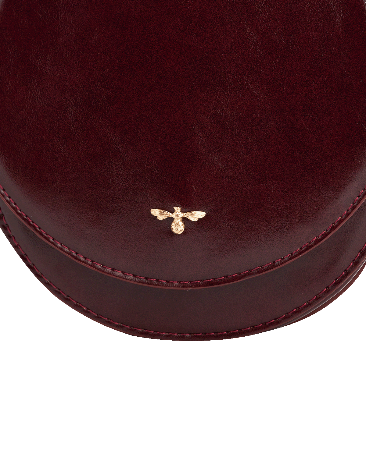 Fable England Cherry Red Saddle Bag, Alternate, color, 