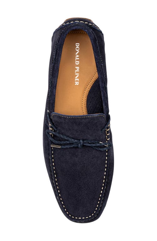 Donald Pliner Dutton Driving Loafer In Blue