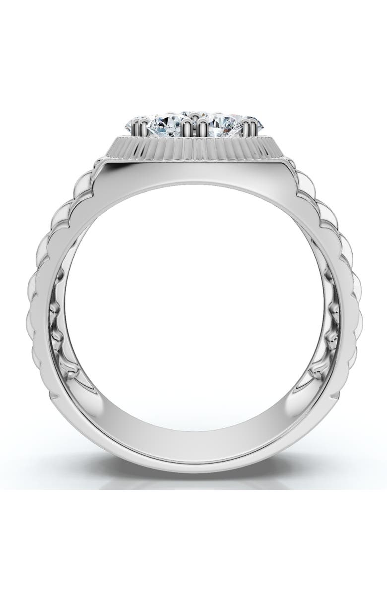 Bliss Diamond Men's 3/4Ct Diamond Anniversary Wedding Ring 14k Gold Lab Grown, Alternate, color, 14K White Gold