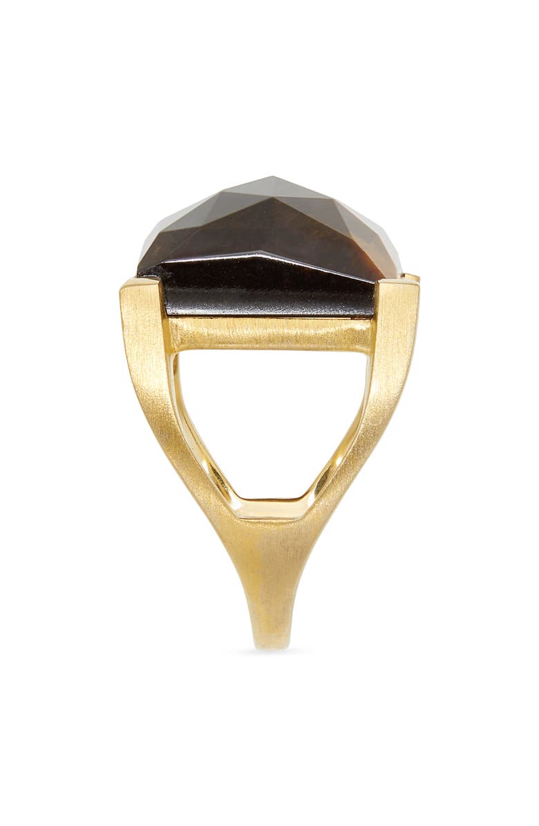Dean Davidson Plaza Ring, Alternate, color, Tiger Eye/Gold