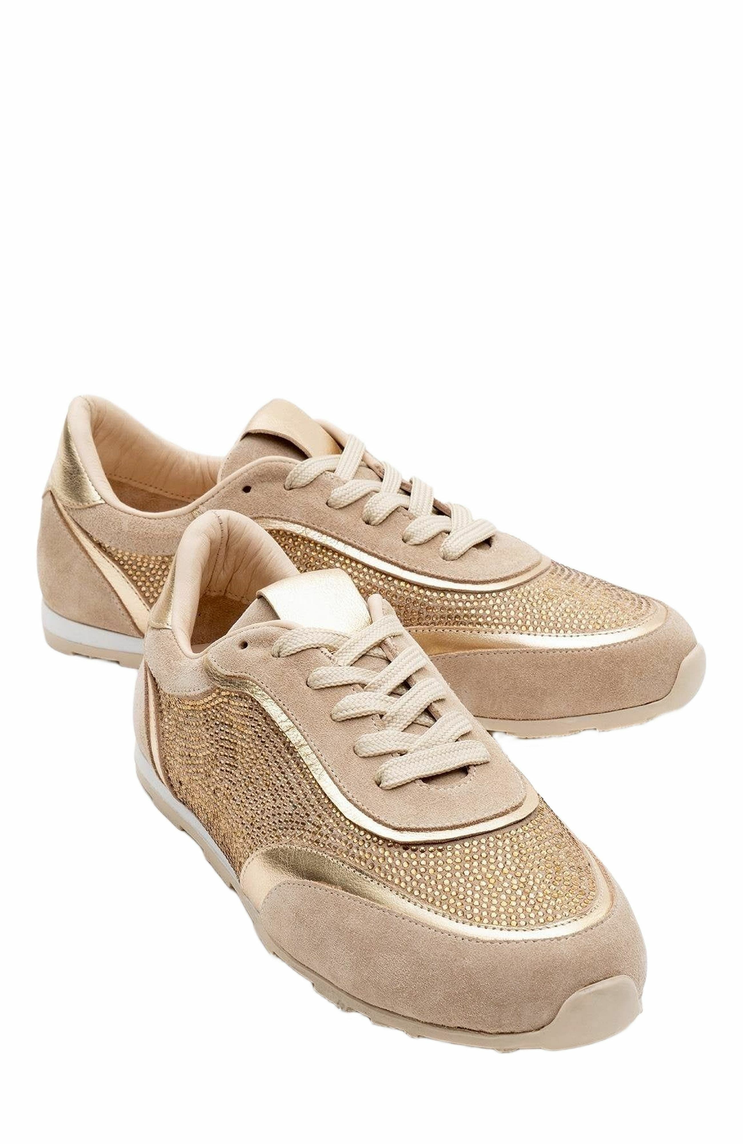  Beige Suede Leather