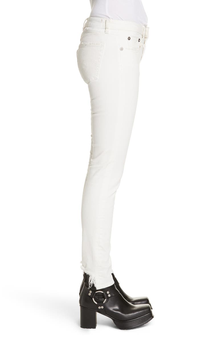 R13 Allison Distressed Skinny Jeans, Alternate, color, 
