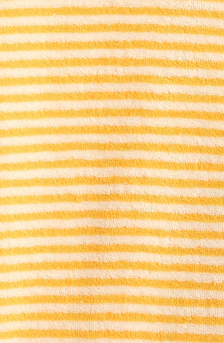 Bobo Choses Yellow Stripes Terry Cloth T-Shirt, Alternate, color, Yellow