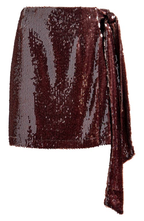 WAYF WAYF FOR KEEPS SEQUIN MINISKIRT 