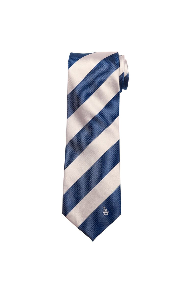 EAGLES WINGS Men's Los Angeles Dodgers Regiment Woven Silk Tie, Main, color, Royal