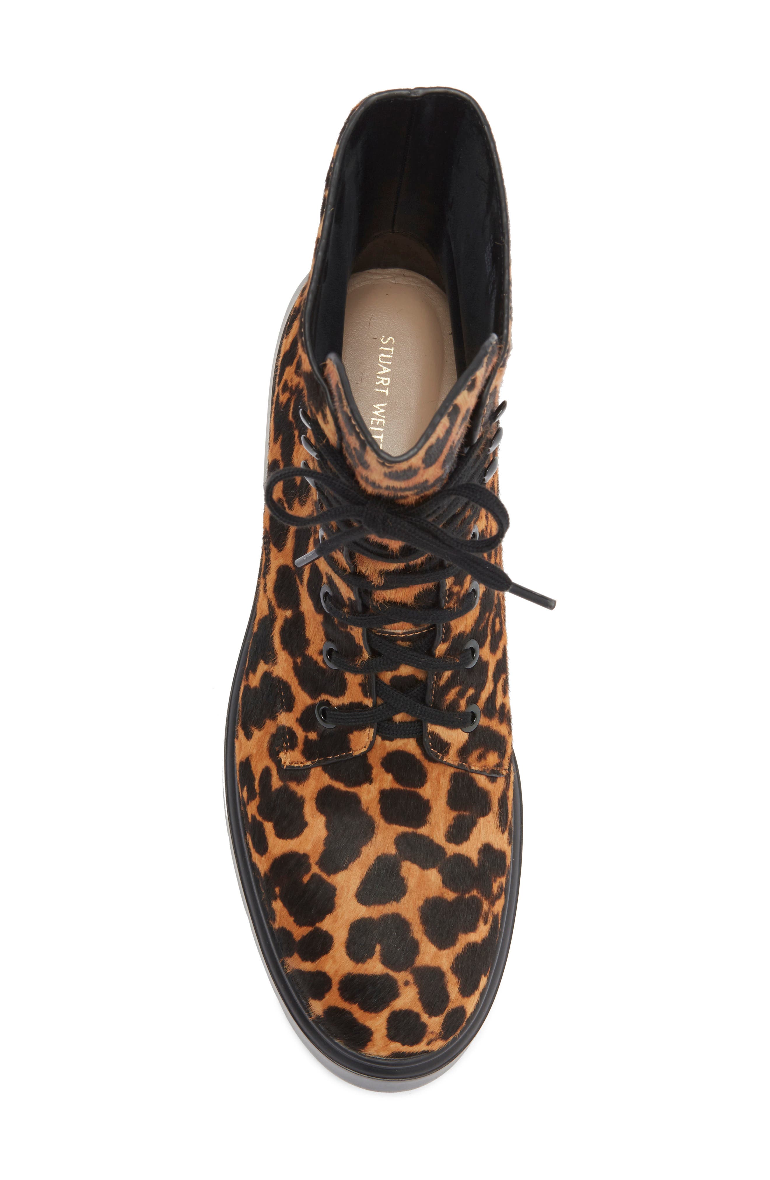 Stuart Weitzman Mckenzee Genuine Calf Hair Combat Boot, Alternate, color, Classic