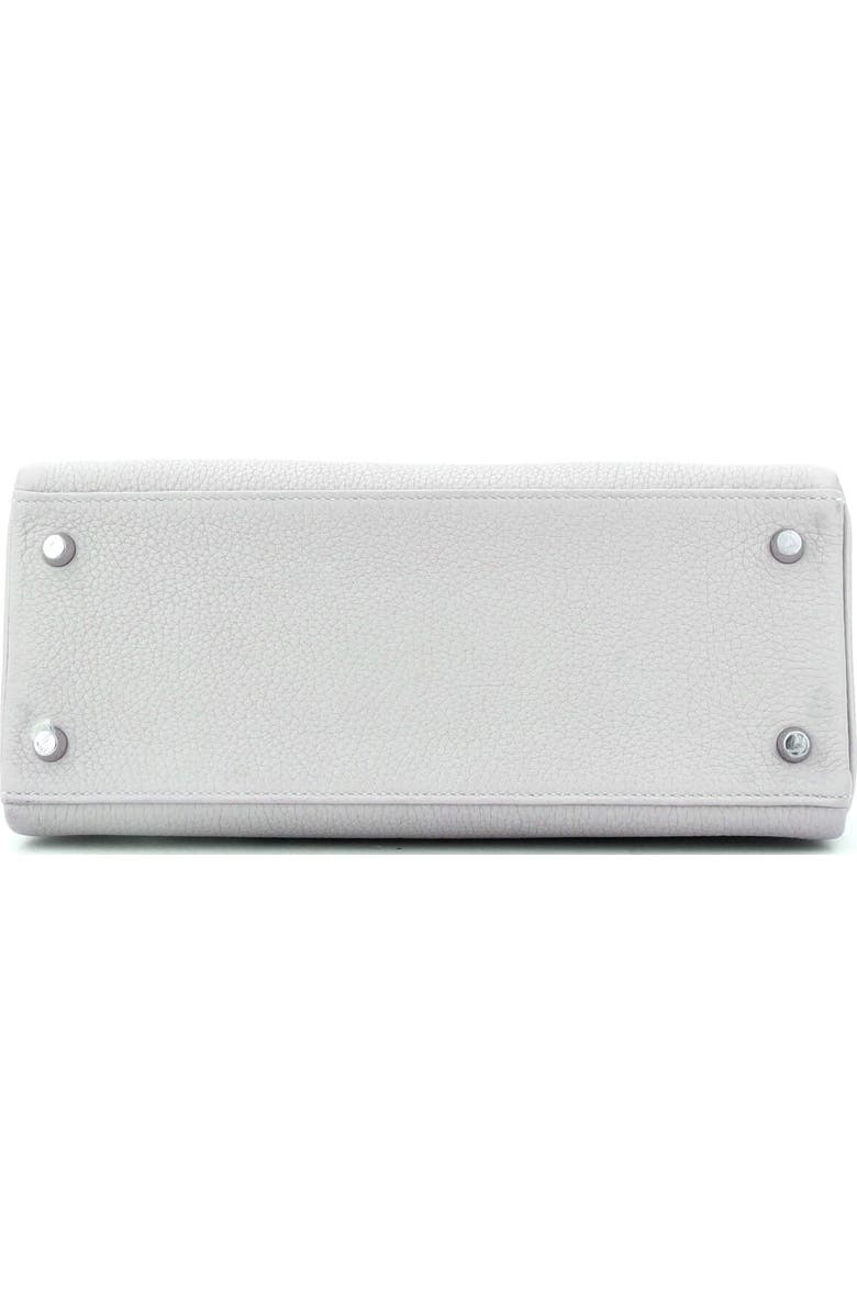 Pre-Owned Hermes Kelly Handbag Grey Togo with Palladium Hardware 28, Alternate, color,