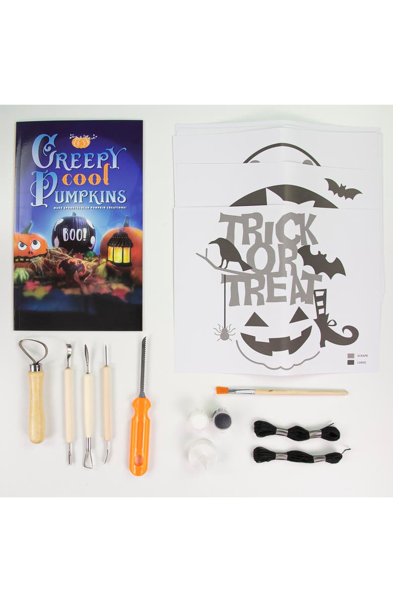 Kits For Kids Creepy Cool Pumpkins Kit, Alternate, color, Multicolored
