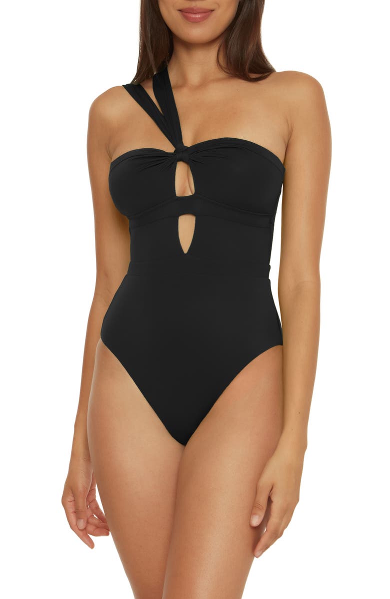 Becca Color Code Cutout One-Piece Swimsuit, Main, color, 