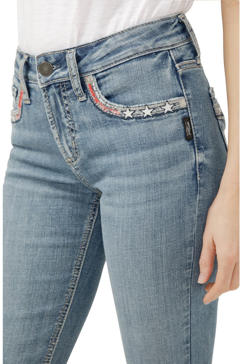 Suki Americana Curvy Mid Rise Bootcut Jeans, Alternate, color, FREEDOM
