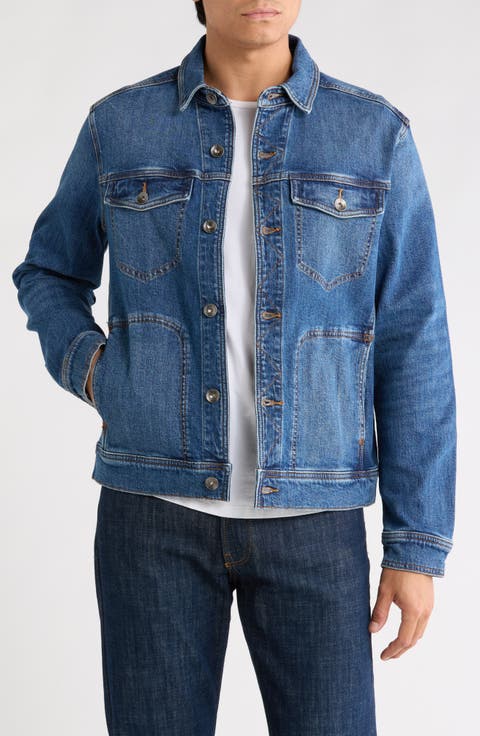 Indigo Palms Trucker Jacket