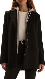 Favorite Daughter Short Wool Blend Sport Coat