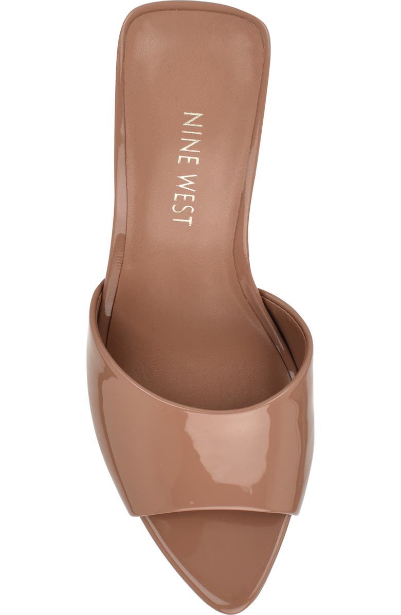 Nine West Huntris Slide Sandal, Alternate, color, Clay