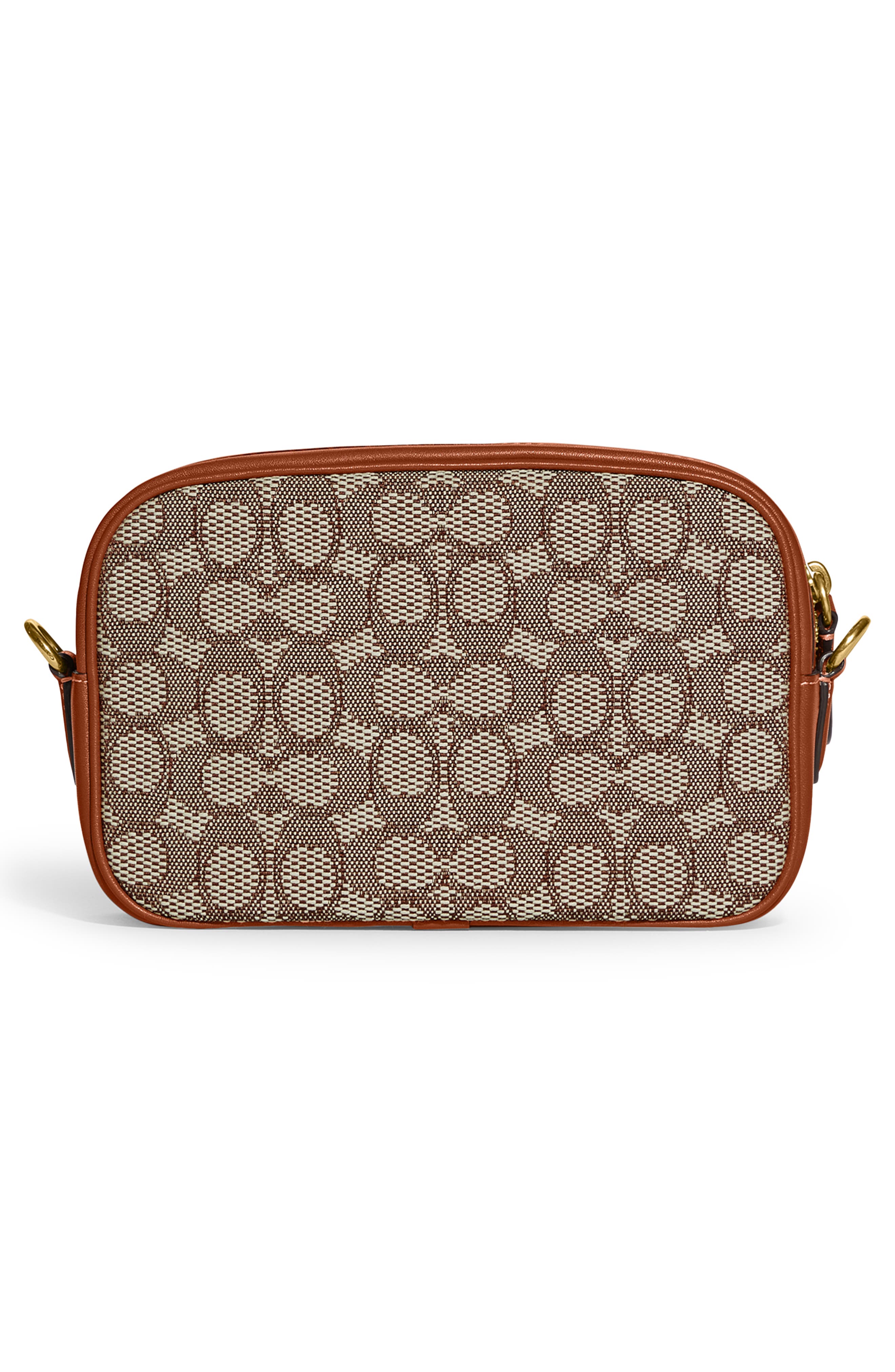 COACH Signature Jacquard Camera Bag, Alternate, color, 