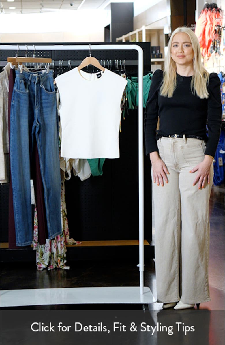 Farmera Zip Back Knit Top, sales video thumbnail