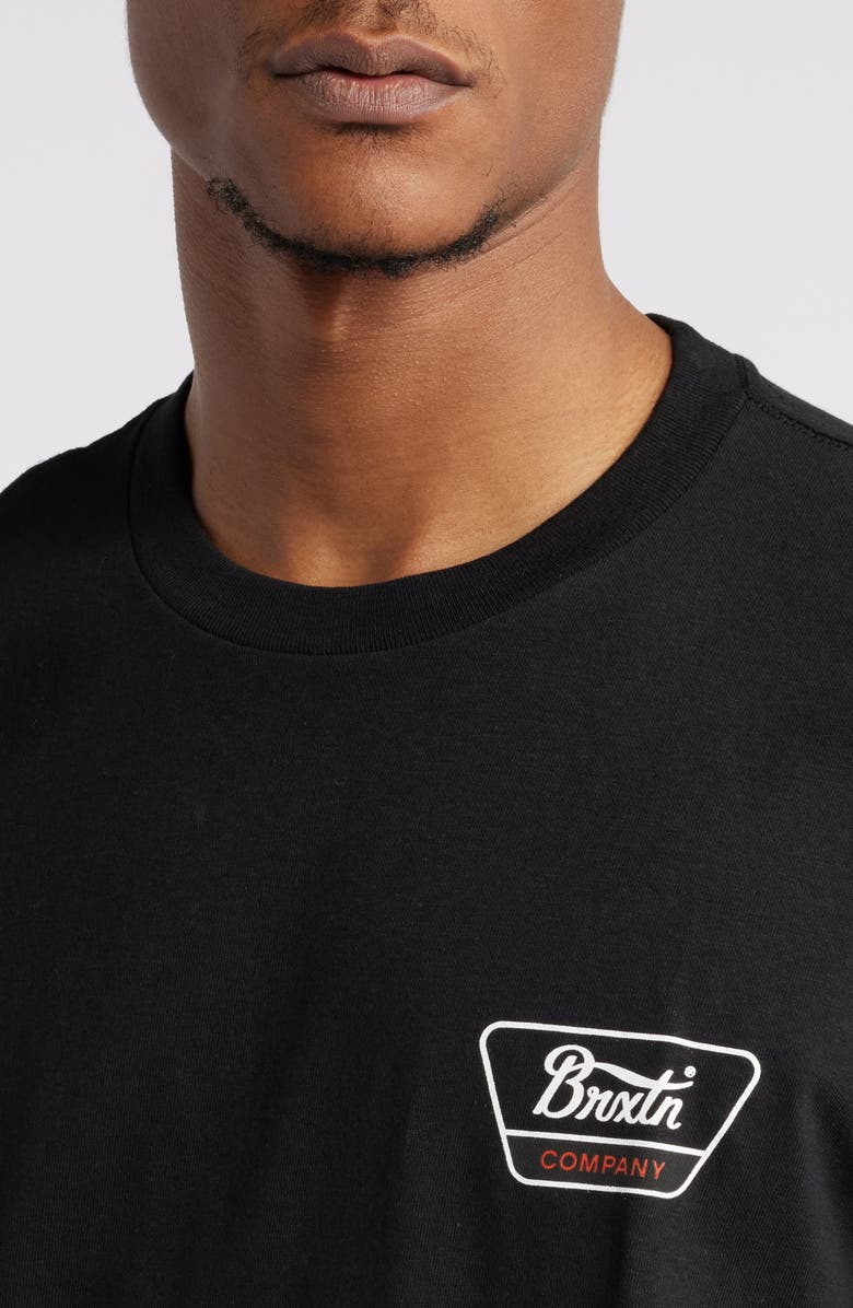 Brixton Linwood Cotton Graphic T-Shirt, Alternate, color,