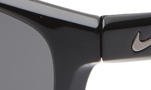 Nike Essential Endeavor 57mm Square Sunglasses In Black/grey