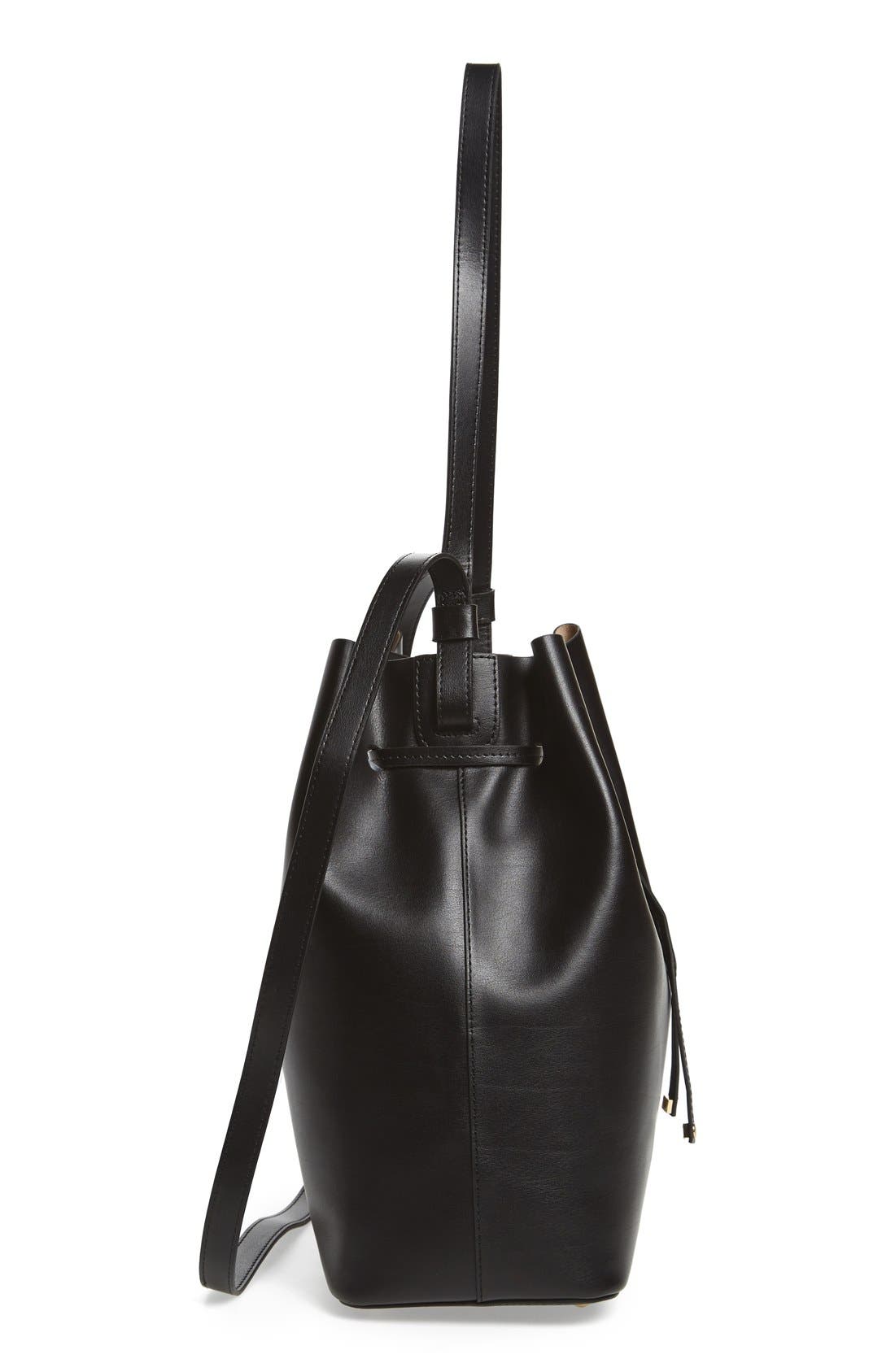 LODIS Los Angeles Lodis Large Halina Leather Bucket Bag, Alternate, color, 
