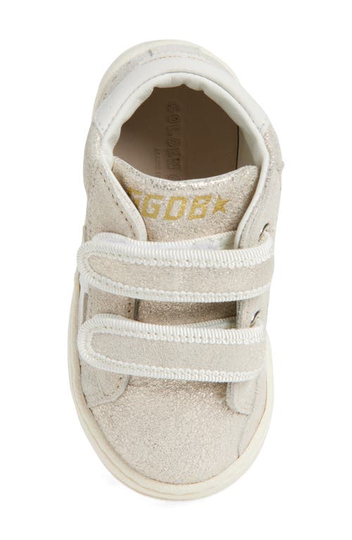 Golden Goose Kids' June Basket Mid Top Sneaker In Multi