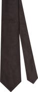 Robert Talbott Newman 7 Fold Solid Silk Necktie