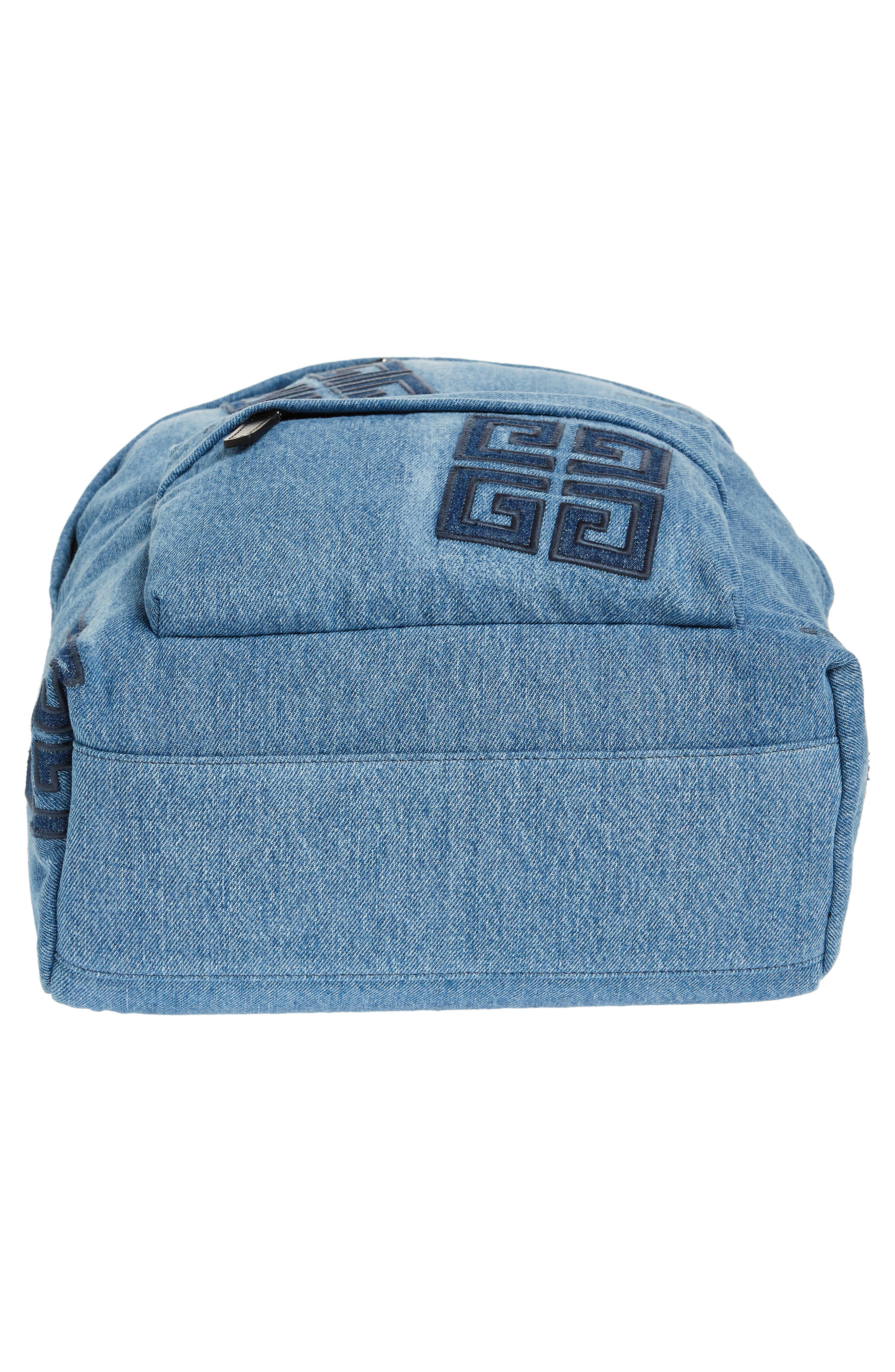 Givenchy Essential U 4G Denim Backpack, Alternate, color, 