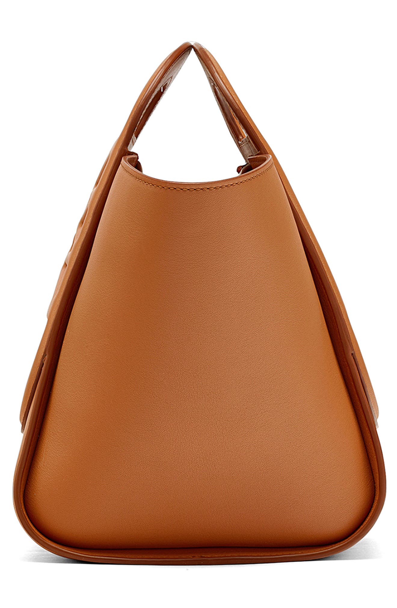 MCM Mini Mode Travia Leather Tote, Alternate, color, 