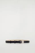 COS Elongated-buckle Leather Belt