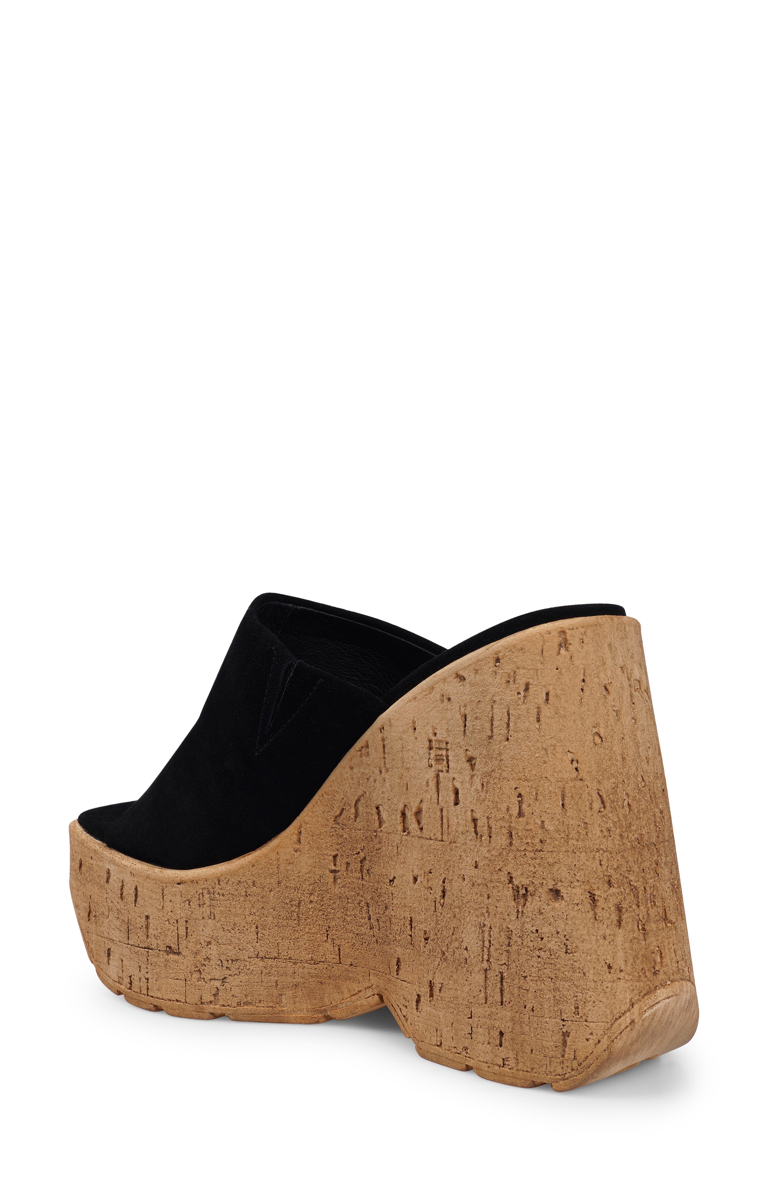 ZIGI Zhamira Platform Wedge Sandal, Alternate, color, Blk Suede