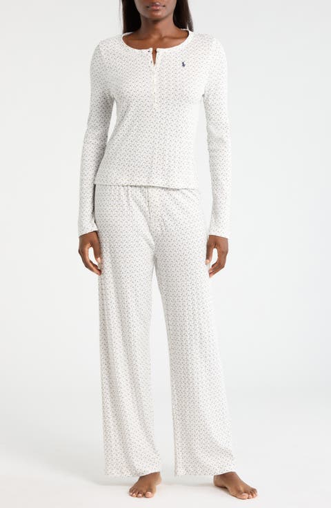 Henley Cotton Pajamas