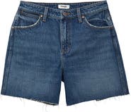 Wrangler Cowboy High Waist Denim Cutoff Shorts