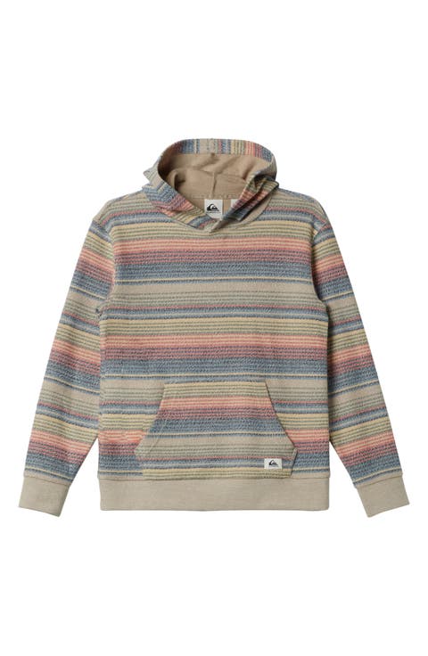 Kids' Great Otway Baha Stripe Hoodie