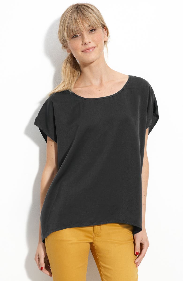 Frenchi <sup>®</sup> Oversized Shimmer Tee, Main, color, 