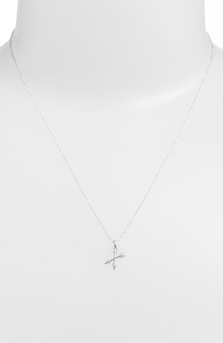 Dogeared 'Best. Friend. Ever.' Pendant Necklace, Alternate, color, 