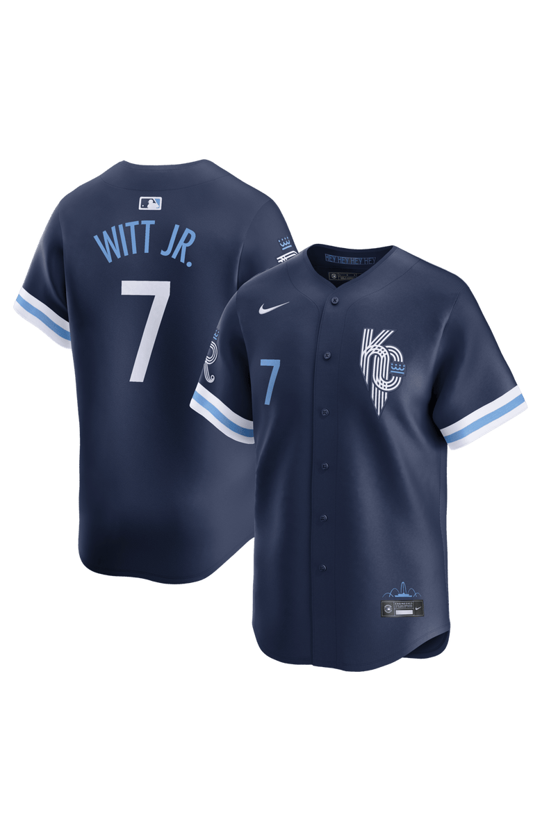 Nike Men's Nike Bobby Witt Jr. Navy Kansas City Royals City Connect Limited Jersey, Alternate, color, Navy