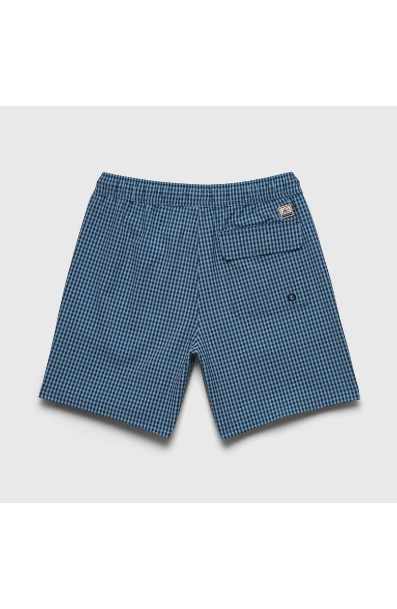 Surfside Supply Co. Jimmy 6.5" Gingham Volley, Alternate, color, Blue