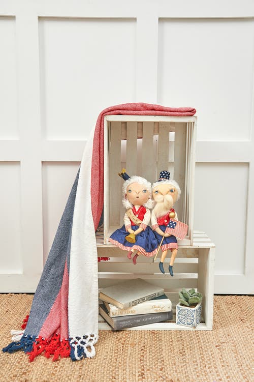 Gallerie Ii Samuel Liberty Joe Spencer Gathered Traditions Art Doll Figure In Multi