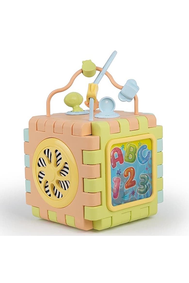 2 In 1 Educational Cube & Puzzle, Toddlers and Kids 12mo+, Alternate, color, Multicolored